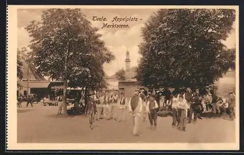 AK Tuzla, Appellplatz, Marktscene