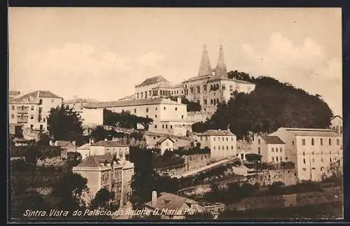 AK Sintra, Vista do Plaacio da Rainha D. Maria Pia