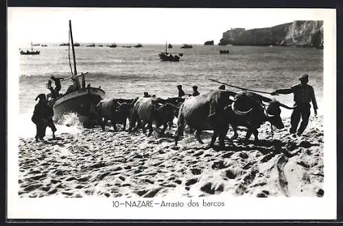 AK Nazare, Arrasto dos barcos