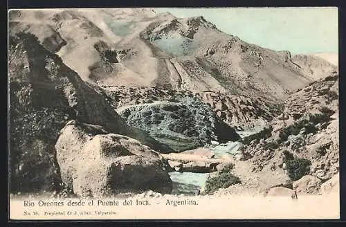 AK Puente del Inca, Rio Orcones