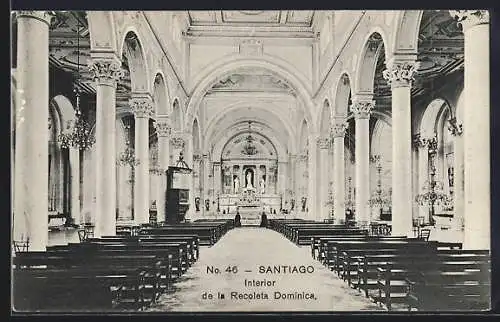 AK Santiago, Interior de la Recoleta Dominica