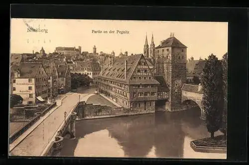 AK Nürnberg, Partie an der Pegnitz