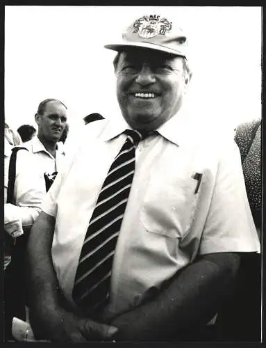 Fotografie WEREK, München, CSU-Chef und Bayrischer Ministerpräsident F. J. Strauss 1981