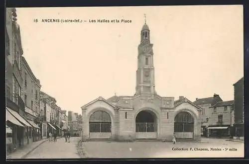 AK Ancenis, Les Halles et la Place