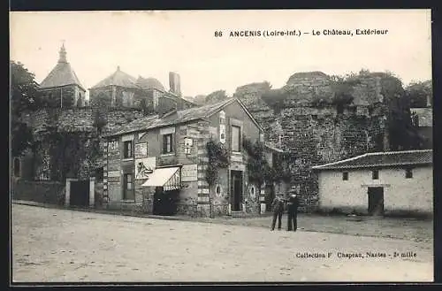 AK Ancenis, Le Chateau, Extérieur