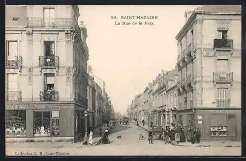 AK Saint-Nazaire, La Rue de la paix