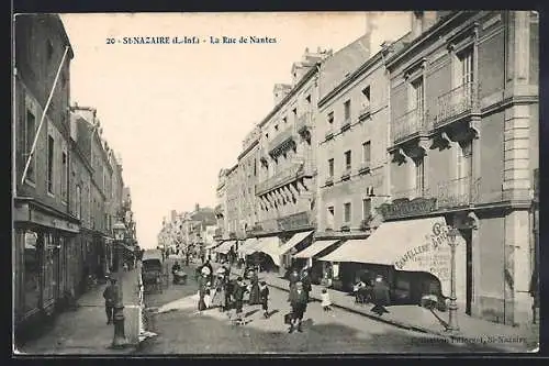 AK St-Nazaire, La Rue de Nantes