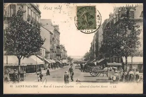 AK Saint-Nazaire, Rue de l Amiral Courbert