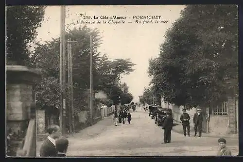 AK Pornichet, L`Avenue de la Chapelle