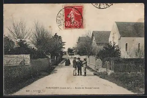 AK Pornichet, Route de Bonne-Source