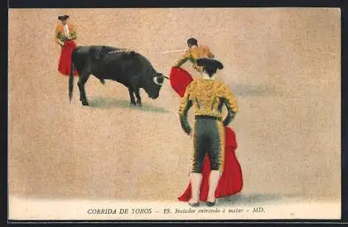 AK Corrida de Toros, Matador entrando à matar