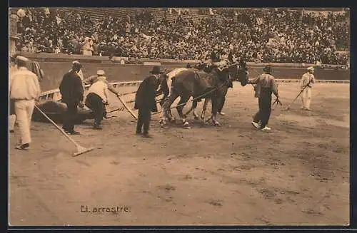 AK Corrida de Toros, El arrastre