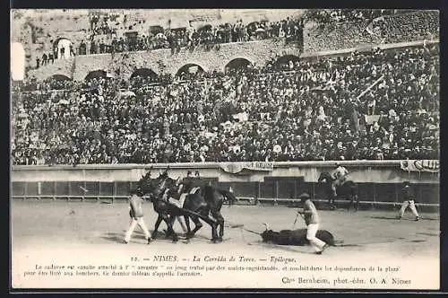 AK Nimes, La Corrida de Toros, Epilogue