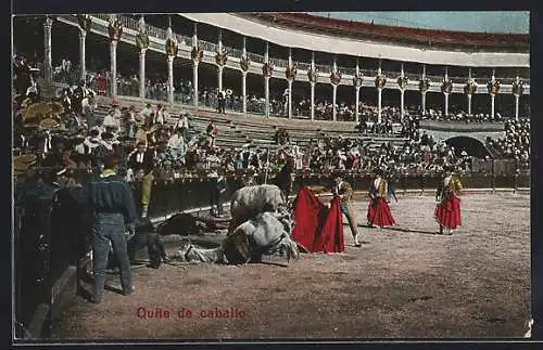 AK Quite de caballo, Corrida de toros