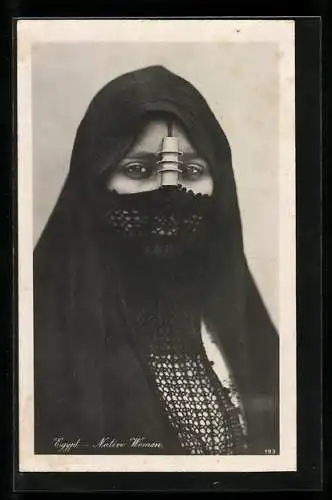 AK Egypt, Native Woman