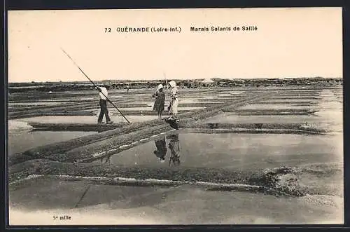 AK Guérande /Loire-Inf., Marais Salants de Saillé