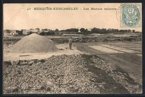 AK Mesquer-Kercabelec, Les Marais salants