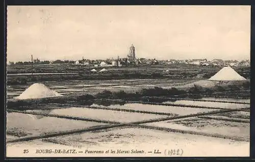 AK Bourg-de-Batz, Panorama et les Marais Salants