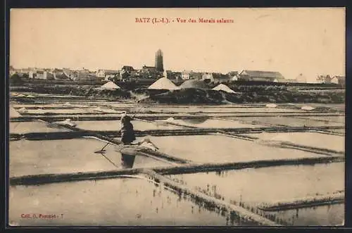 AK Batz /Loire-Inf., Vue des Marais salants