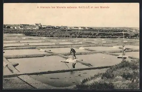 AK Saille, A travers les Marais salants, Saline