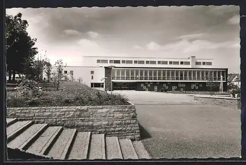 AK Aalen in Württbg., vor der Stadthalle