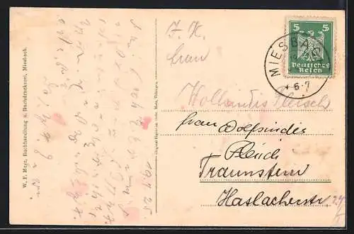 AK Miesbach, Altes Bauernhaus