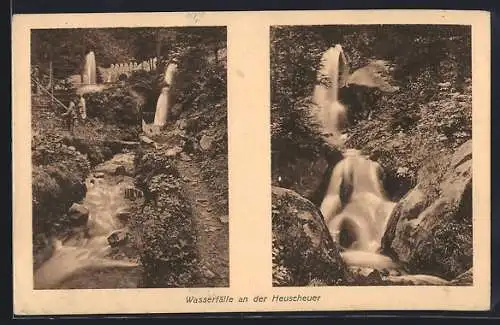 AK Heuscheuer, Die Wasserfälle