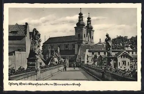 AK Glatz, Stadtbrücke