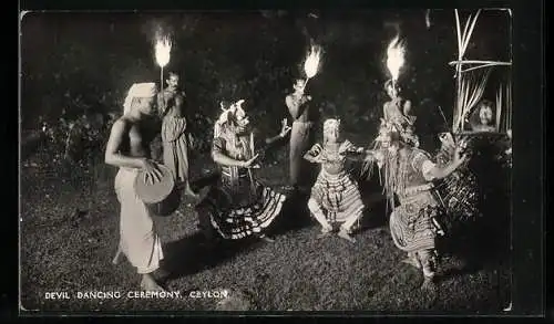 AK Ceylon, Devil Dancing Ceremony