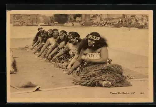 AK New Zealand, Canoe Poi Dance