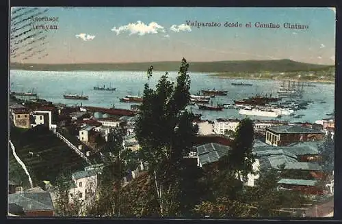 AK Valparaiso, Ascehsor Arrayan, Valparaiso desde el Camino Cinturo