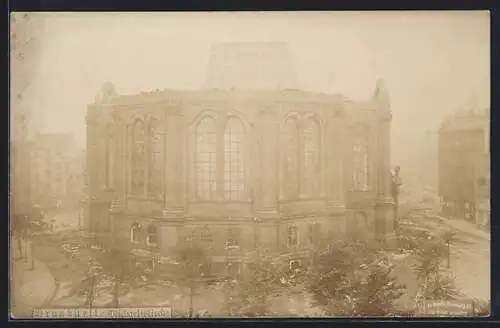 AK Hamburg-Neustadt, Ausgebrannte Michaeliskirche