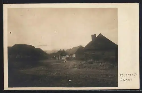 AK Poloniny-Rakov, Blick ins Dorf