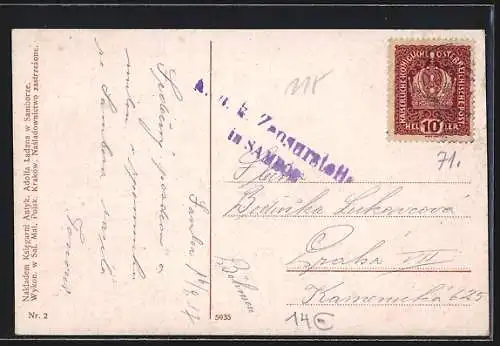 AK Sambor, Partie in der Trybunalska-Gasse