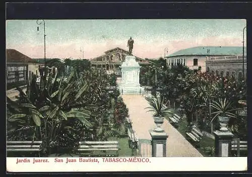 AK Tabasco, Jardin Juarez, San Juan Bautista