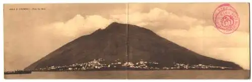 Klapp-AK Isola di Stromboli, Vista dal Mare