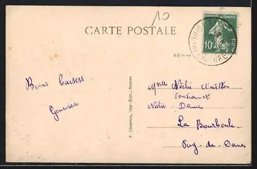 AK Basse-Indre /Loire-Inf., Vue generale prise du Calvaire