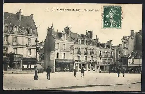 AK Chateaubriant /Loire-Inf., Place St. Nicolas