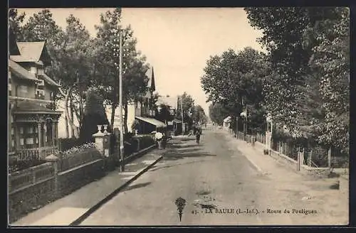 AK La Baule /L.-Inf., Route du Pouliguen