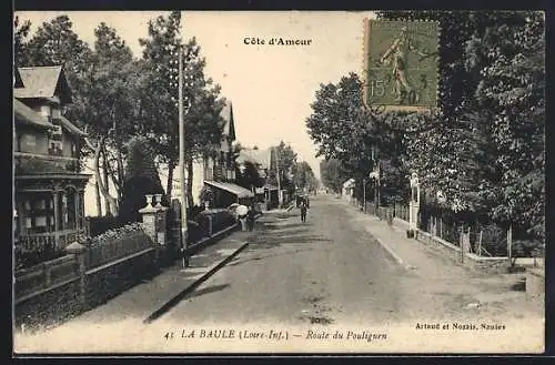 AK La Baule /L.-Inf., Route de Pouliguen