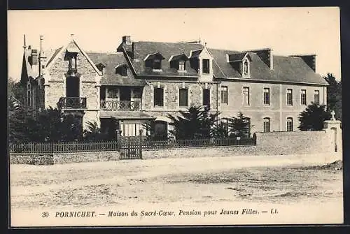 AK Pornichet, Maison du Sacré-Coeur, Pension pour Jeunes Filles