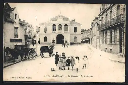 AK Ancenis, Le Quartier de la Mairie