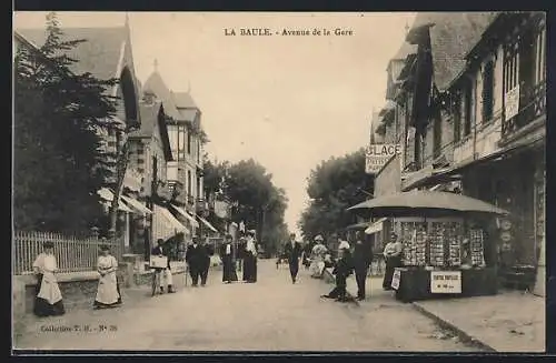 AK La Baule, Avenue de la Gare