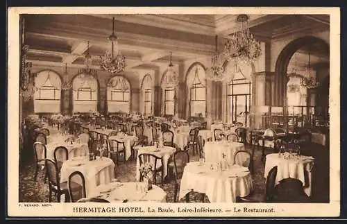 AK La Baule, Le restaurant de l`Hermitage Hotel