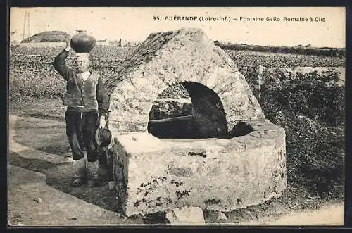AK Guérande, Fontaine Gallo Romaine à Clis