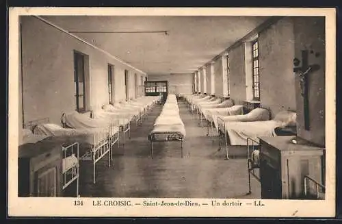 AK Le Croisic, Saint-Jean-de-Dieu, Un dortoir