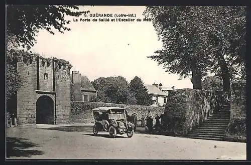 AK Guérande, La Porte de Saillé et l`Escalier du Marais