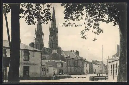 AK Machecoul, Paysages de l`Église