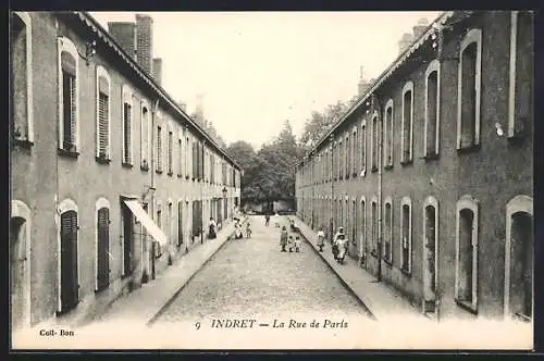 AK Indret, La Rue de Paris