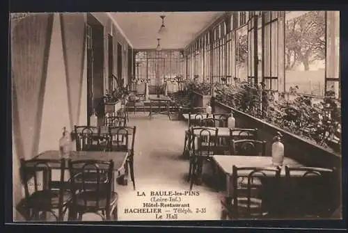 AK La Baule-les-Pins, Hôtel-Restaurant Bacheller, Le Hall